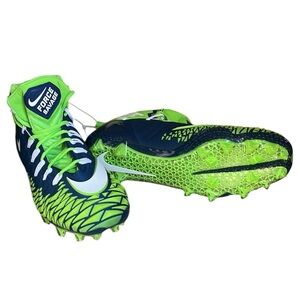 NWOT Nike Force Savage Pro TD 'Seahawks' Cleats